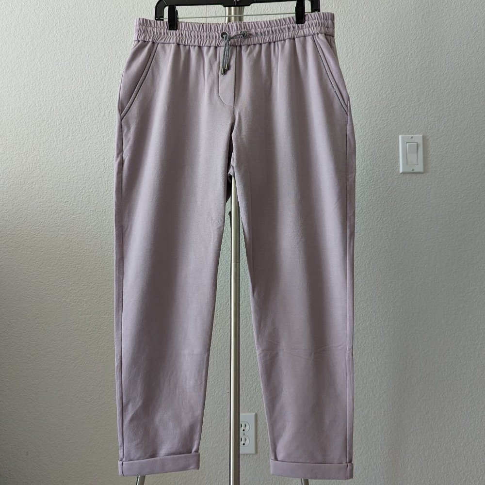 Brunello Cucinelli turn-up track pants